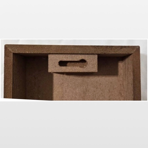 New LOVE Wood Block Box Sign 2-Dimensional Home Décor Red Wine - Picture 11 of 15